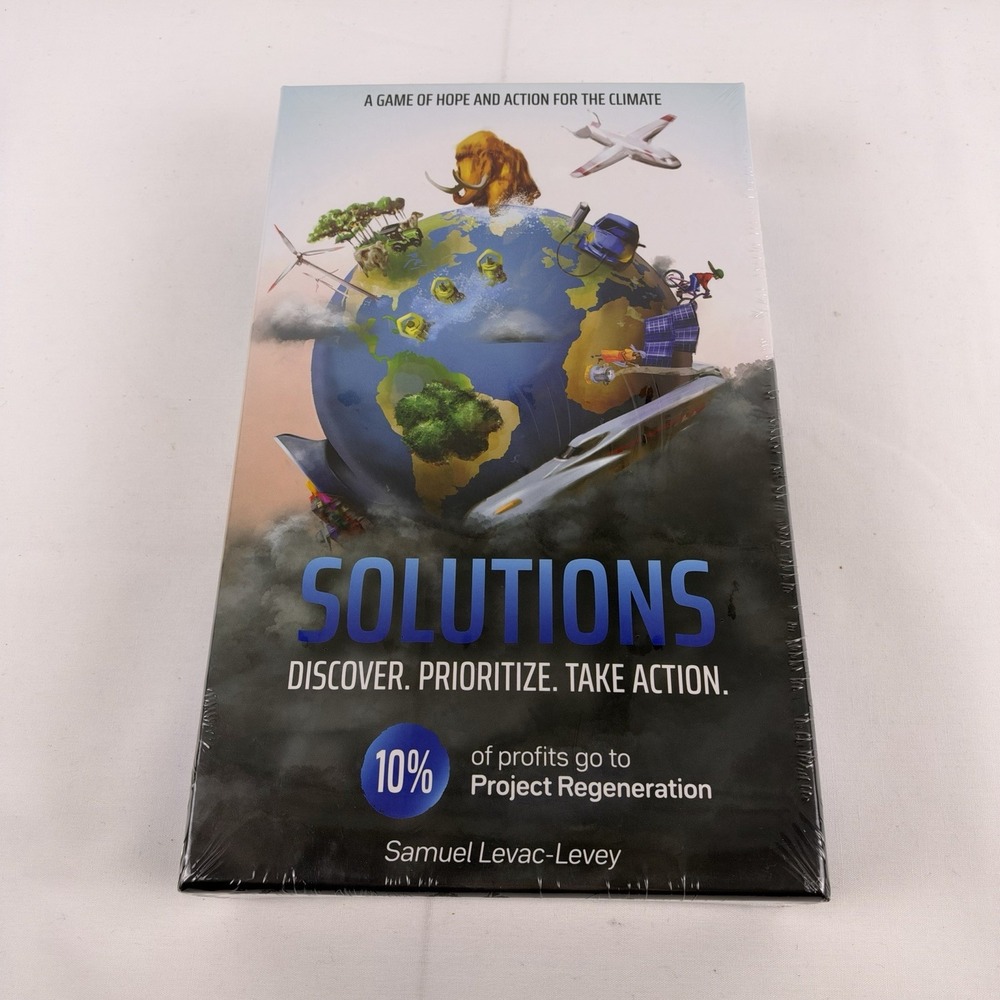 Big Talk Card Game Solutions - A Game of Hope & Action for the Climate Brand New